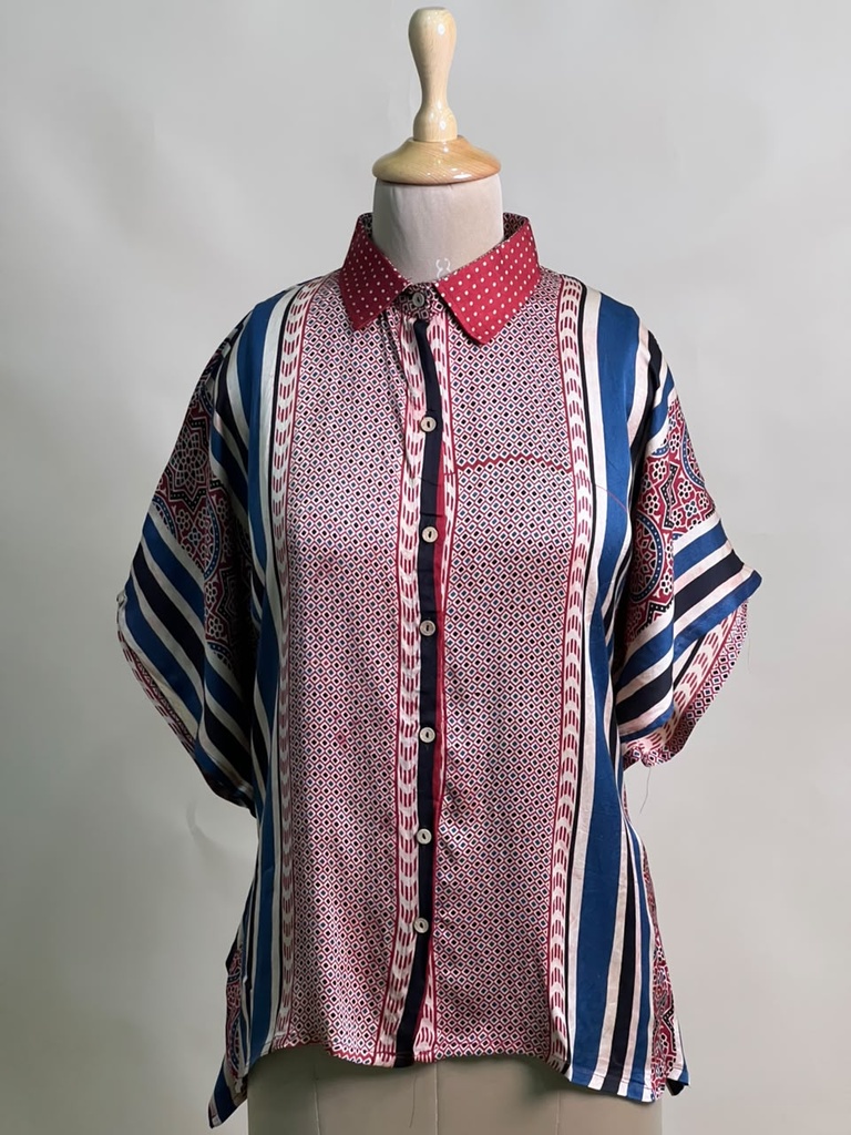 Ajrakh Modal Shirt Kaftans 5015 
