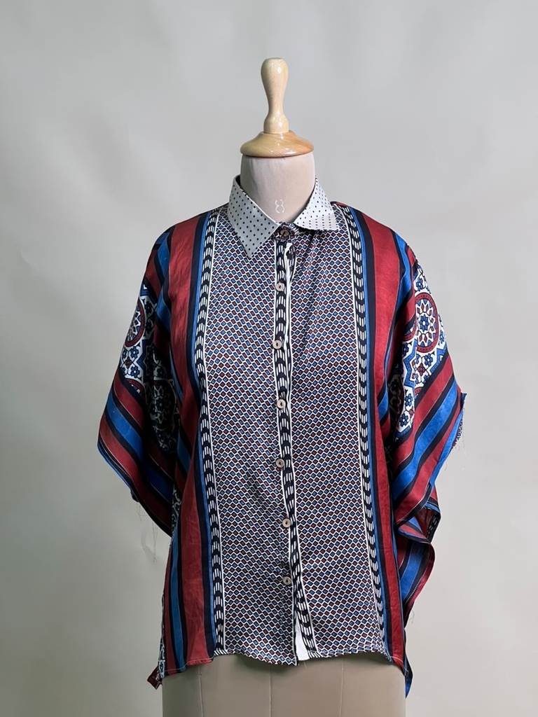 Ajrakh Modal Shirt Kaftans 5015 