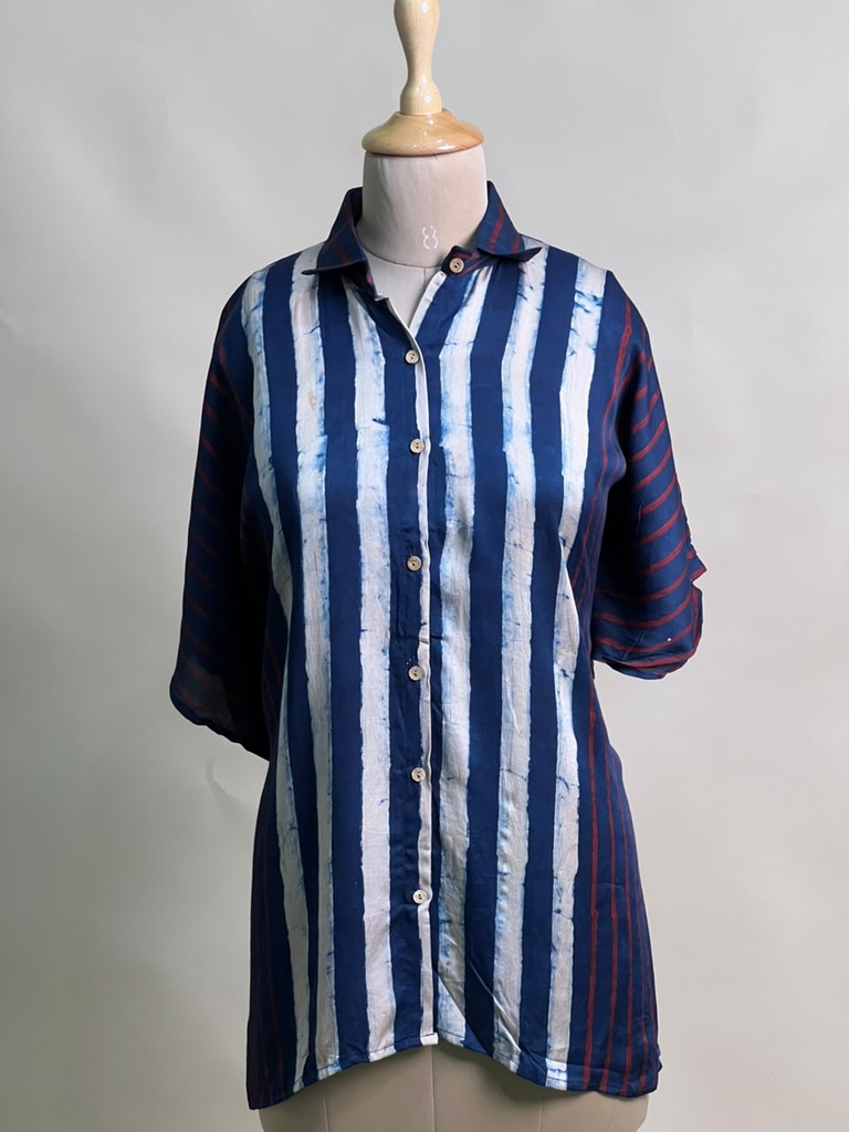 Ajrakh Modal Shirt Kaftans 5015 