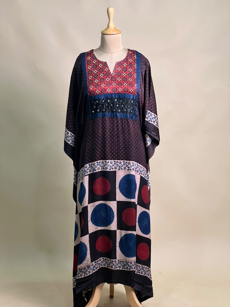 Box pattern modal kaftans 4803
