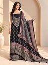 Ajrakh Dola Silk Suit Sets 5048