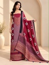 Ajrakh Dola Silk Suit Sets 5048