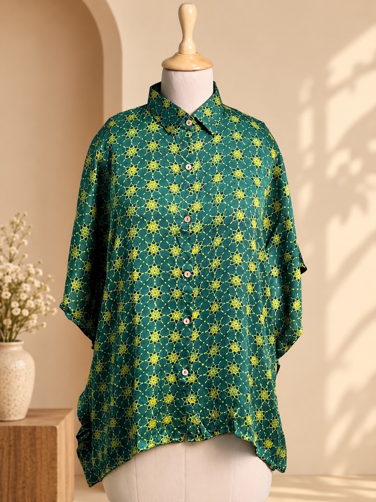 Ajrakh Modal Shirt Kaftans 5015