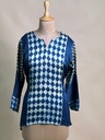 Ajrakh Modal Short Kurtis 5015
