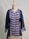 Ajrakh Modal Short Kurtis 5015