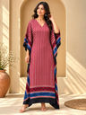 Ajrakh Modal Silk Kaftans 4801
