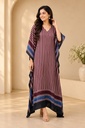 Ajrakh Modal Silk Kaftans 4801