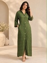 Ajrakh Modal Kaftan Style Dress 4803