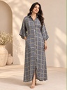 Ajrakh Modal Kaftan Style Dress 4803