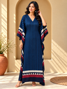 Ajrakh Modal Silk Kaftans 4801