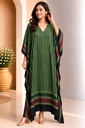 Ajrakh Modal Silk Kaftans 4801