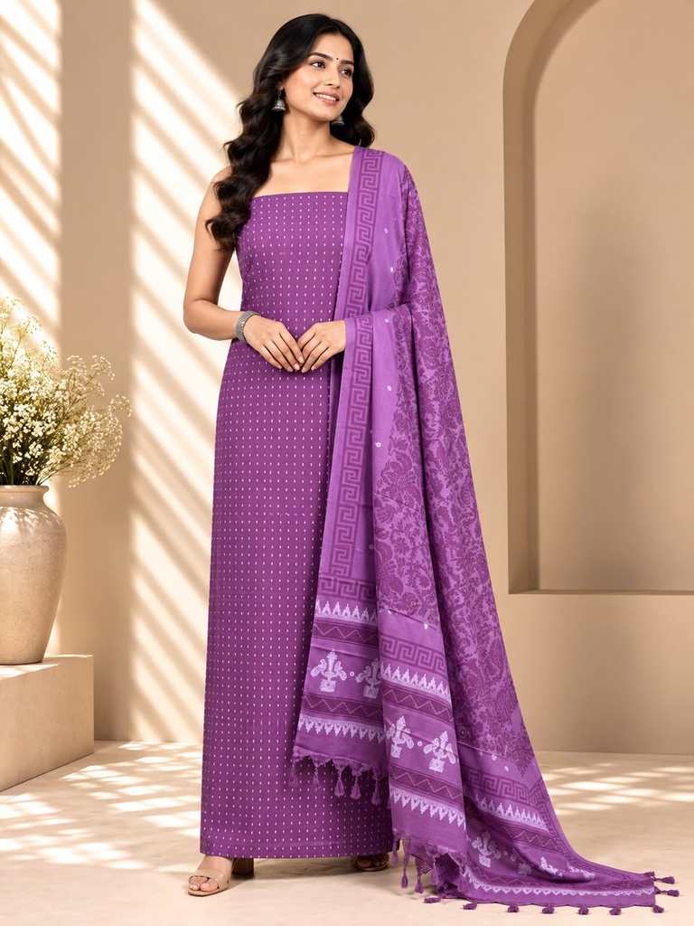 Handloom Cotton Suits 4562