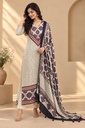 Ajrakh Modal Kurti Dupatta Set 5012