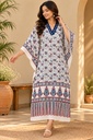 Ajrakh Cotton Kaftan 4802