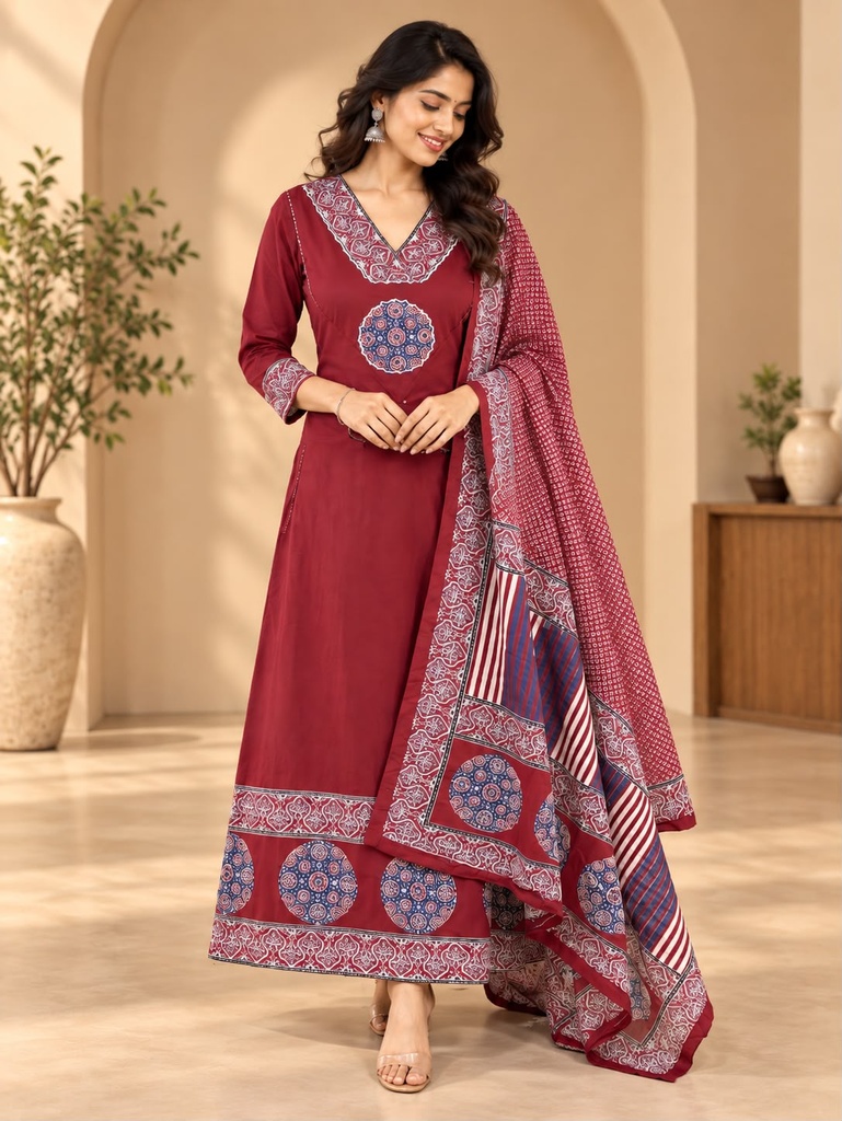 Cotton Kurti sets 5043