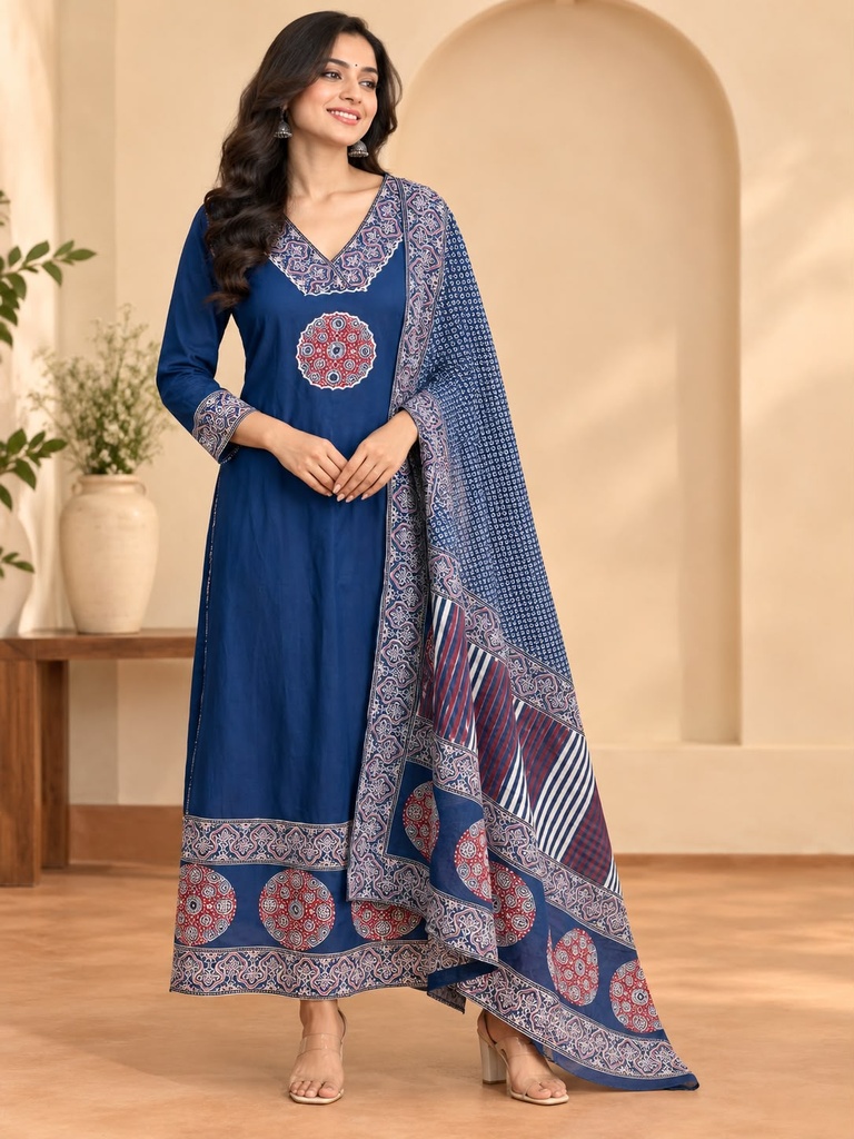 Cotton Kurti sets 5043