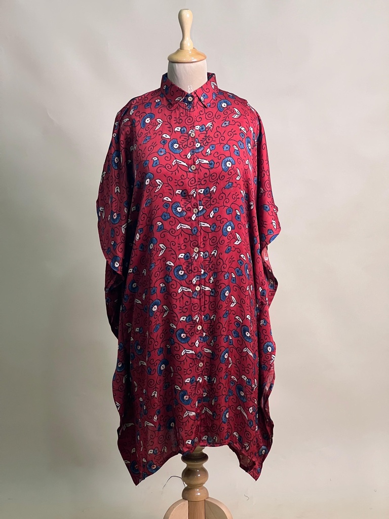 Ajrakh Modal Shirt Kaftans 5015