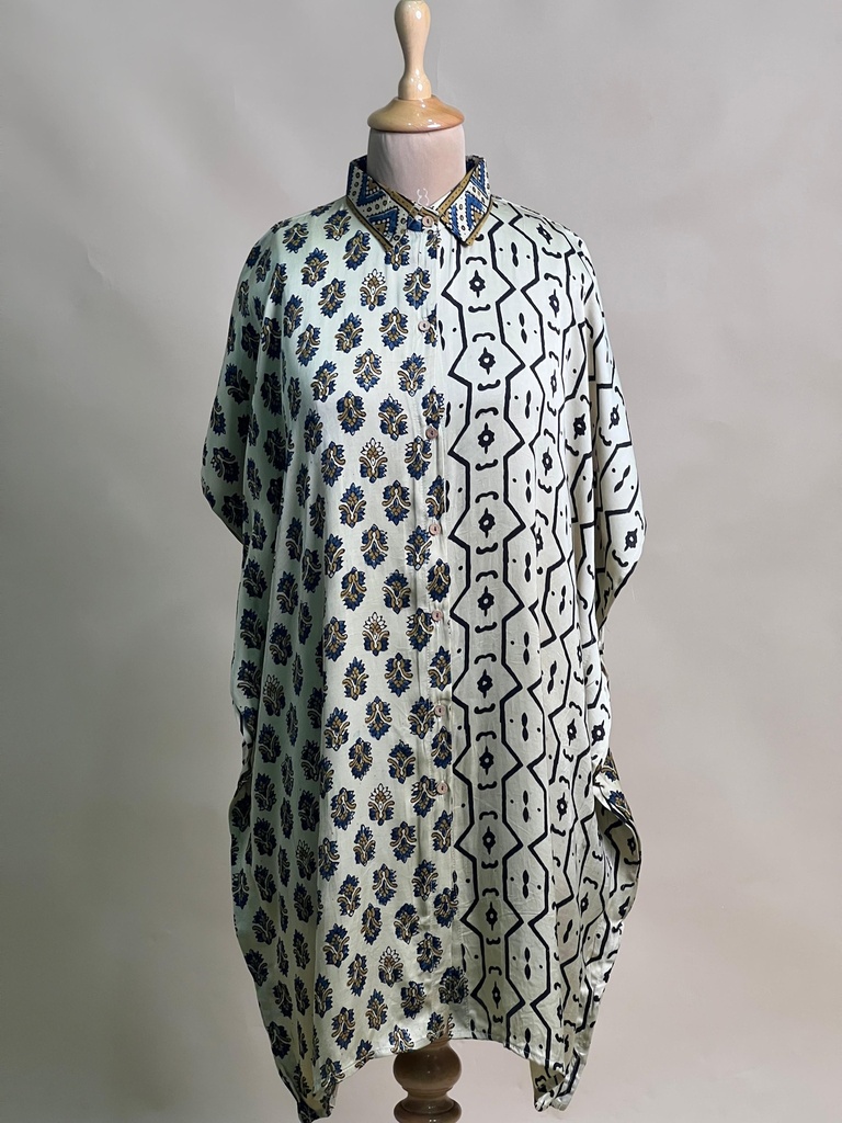 Ajrakh Modal Shirt Kaftans 5015