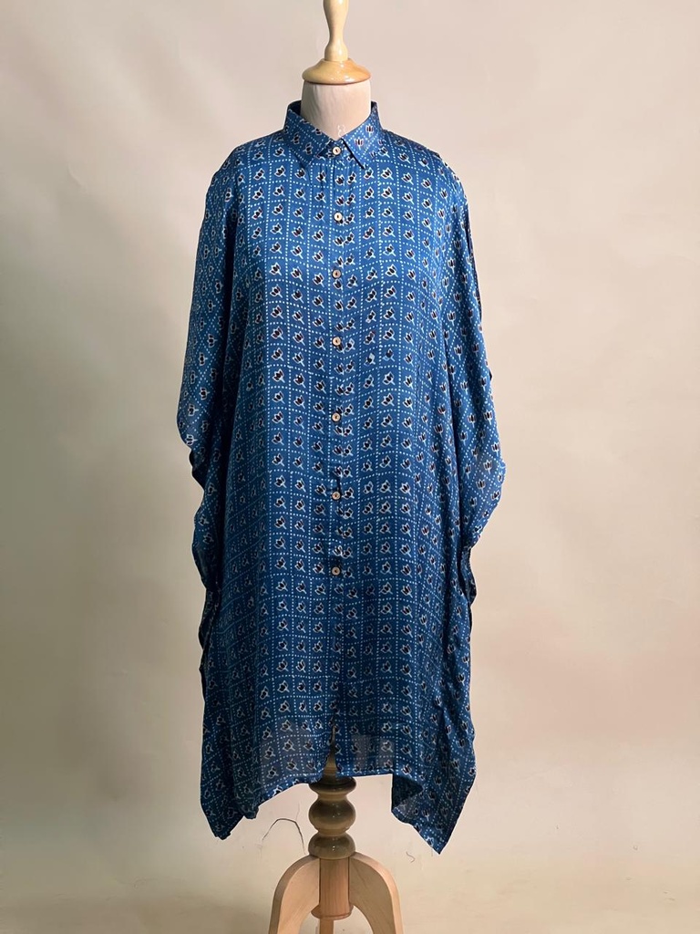 Ajrakh Modal Shirt Kaftans 5015