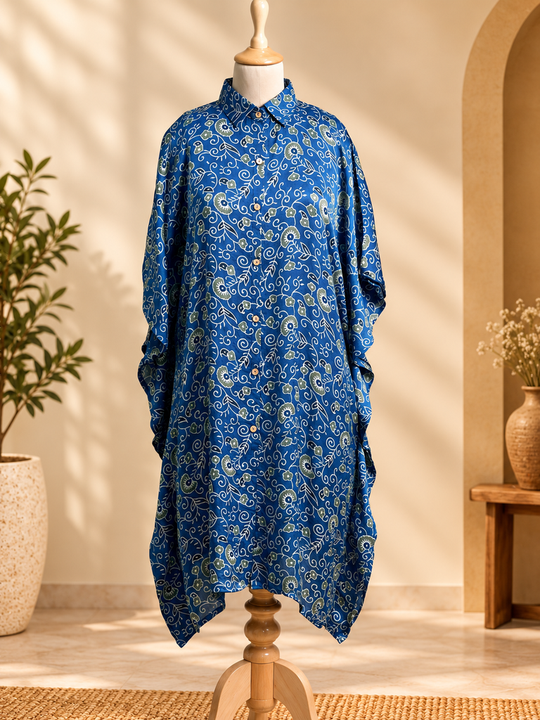 Ajrakh Modal Shirt Kaftans 5015