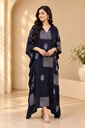 Ajrakh Modal Silk Kaftans 4801
