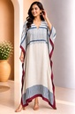 Ajrakh Modal Silk Kaftans 4801