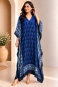 Ajrakh Modal Silk Kaftans 4801