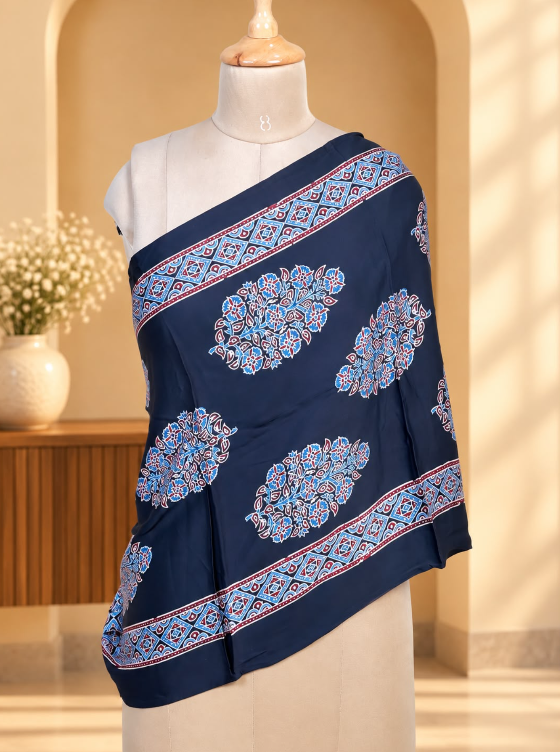 Ajrakh Modal Stoles 5071 