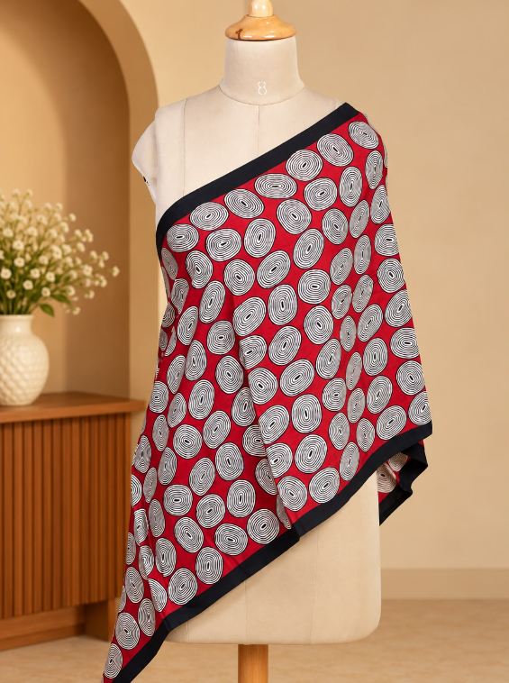 Ajrakh Modal Stoles 5071 
