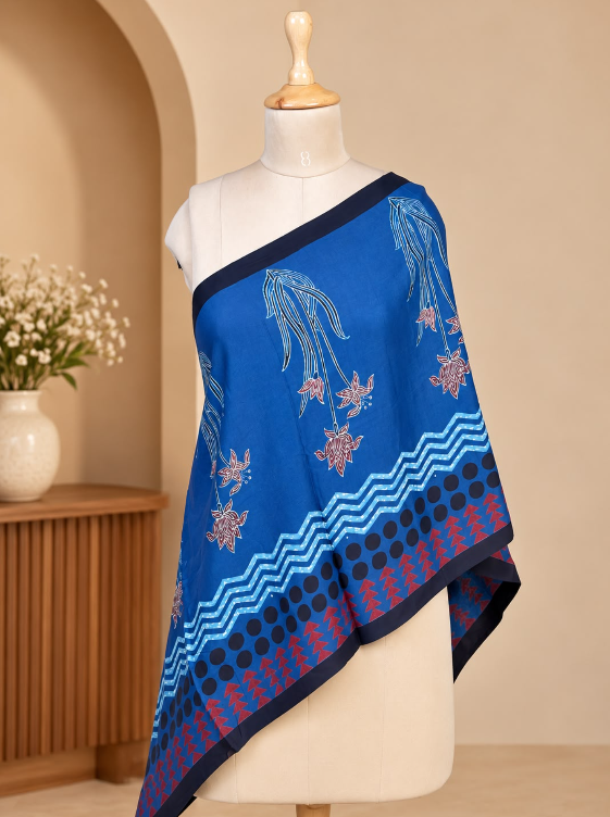 Ajrakh Modal Stoles 5071 