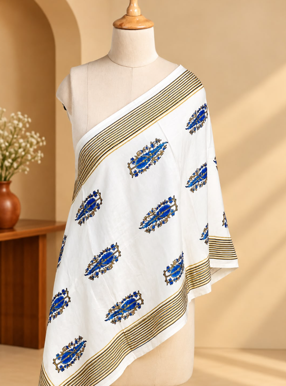 Ajrakh Modal Stoles 5071 