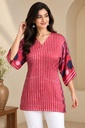 Ajrakh Modal Short Kurtis 5015