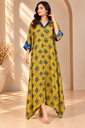 Ajrakh Modal Shirt Style Kurti 4803