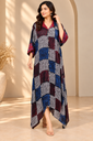 Ajrakh Modal Shirt Style Kurti 4803