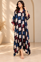 Ajrakh Modal Shirt Style Kurti 4803