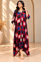 Ajrakh Modal Shirt Style Kurti 4803