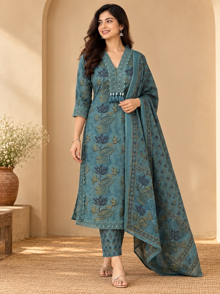 Cotton Kurti sets 8010