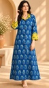 Ajrakh Cotton Kurti 5031