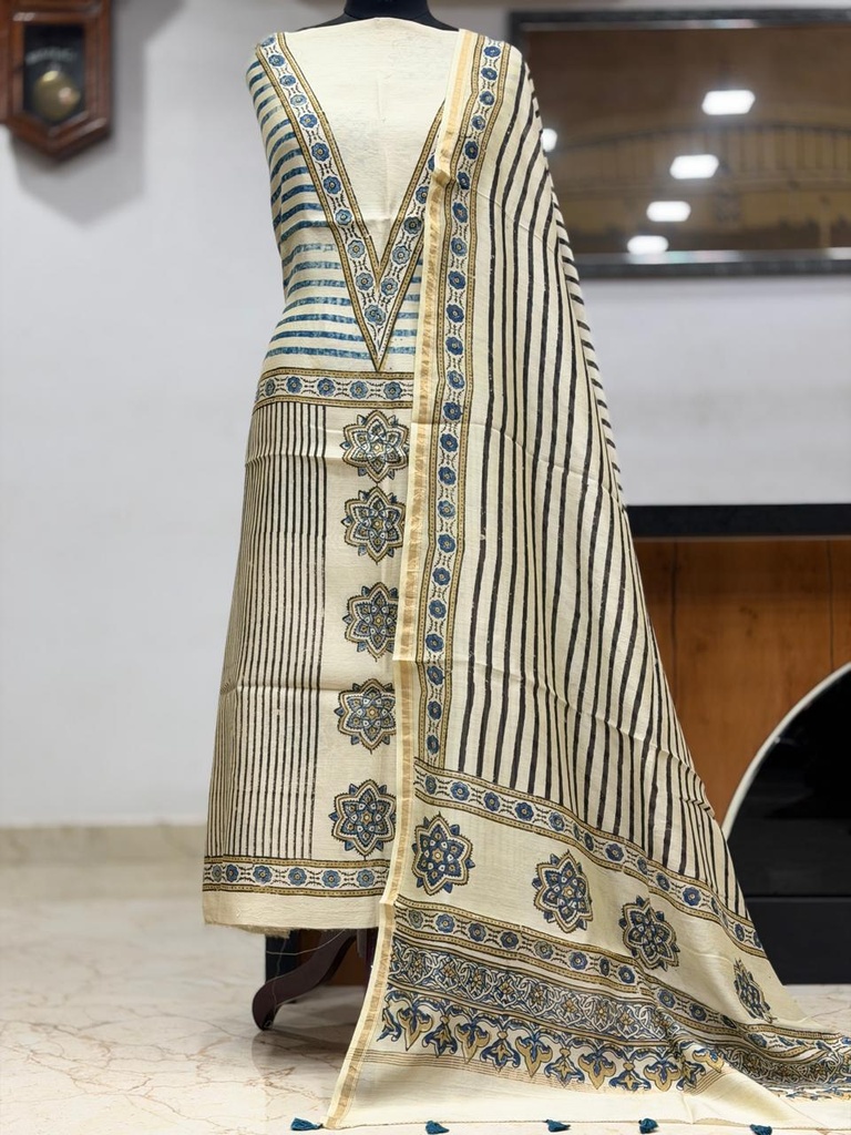Chanderi Silk Top and Dupatta sets 5026