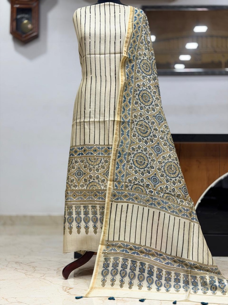 Chanderi Silk Top and Dupatta sets 5026