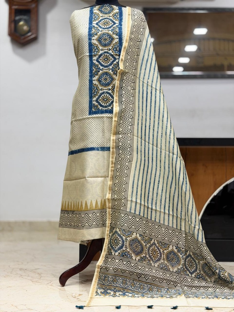 Chanderi Silk Top and Dupatta sets 5026