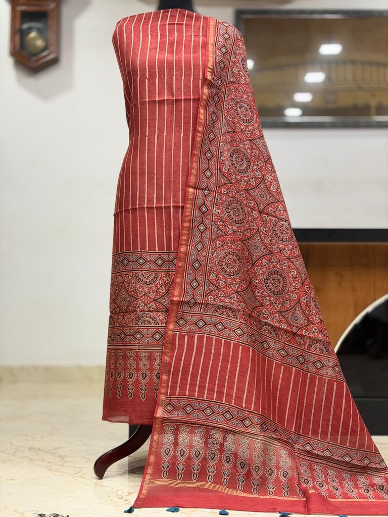 Chanderi Silk Top and Dupatta sets 5026