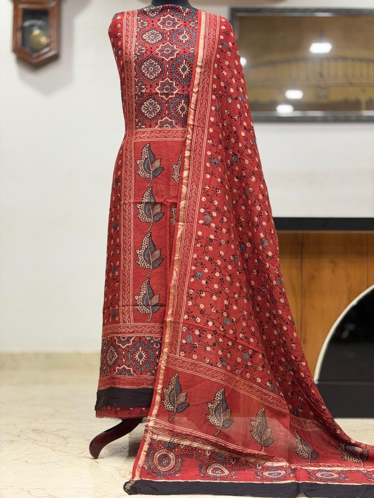 Chanderi Silk Top and Dupatta sets 5026