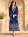 Ajrakh Cotton Kurti 5028