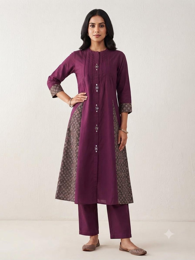 Premium Cotton Coord Sets 8010