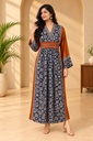 Ajrakh Modal Silk Aline Kurti 5053