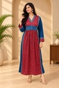 Ajrakh Modal Silk Aline Kurti 5053