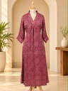 Ajrakh Modal Aline Kurtis 5053
