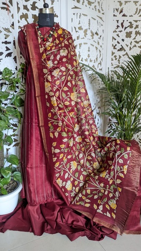 [SUSAM] Premium Chanderi Silk Suit 4560