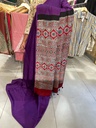 Ajrakh Modal Silk Saree 4243